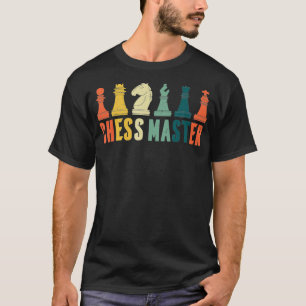 Vintages Geschenk für Schachmeister T-Shirt