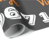 Vintages Geschenk von 1967 Geschenkpapier (Rolleneckpunkt)