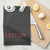 Vintages Geschenk von 1967 Geschirrtuch (Viertel Falte)