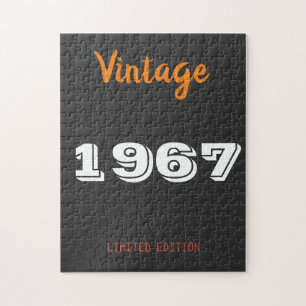 Vintages Geschenk von 1967 Puzzle