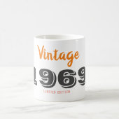 Vintages Geschenk von 1969 Kaffeetasse (Mittel)