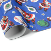 Vintages Geschenkpapier (Rolleneckpunkt)