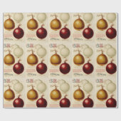 Vintages Geschenkpapier (Flach)