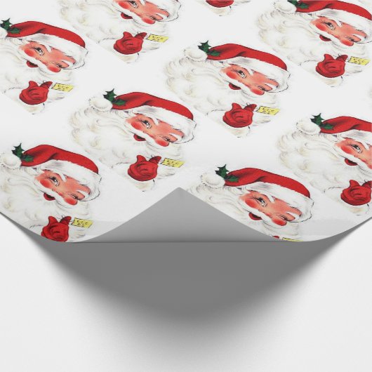 Vintages Geschenkpapier (Ecke)