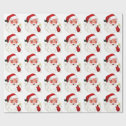 Vintages Geschenkpapier (Flach)