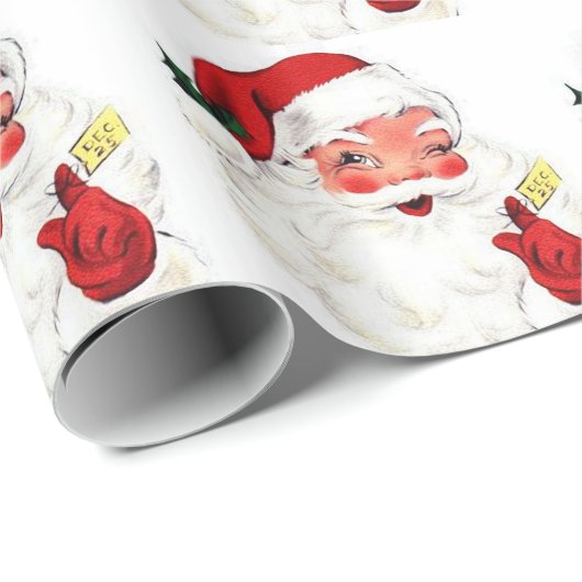 Vintages Geschenkpapier (Rolleneckpunkt)