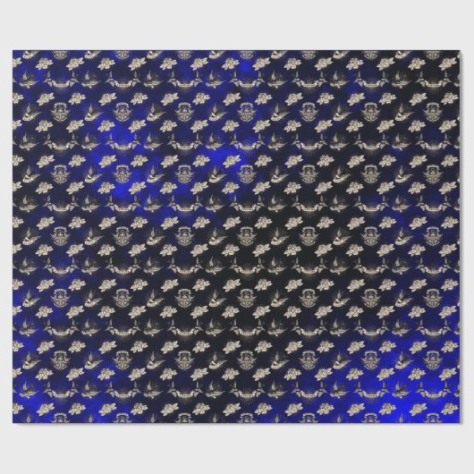 Vintages Geschenkpapier (Flach)