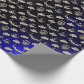 Vintages Geschenkpapier (Ecke)