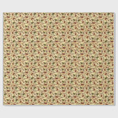 Vintages Geschenkpapier (Flach)