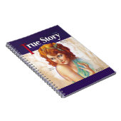 Vintages Geschichten-Titelseite Barbaras Stanwyck Notizblock (Rechte Seite)