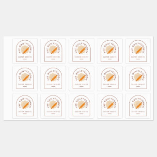 Vintages Geschirr/Logo Etiketten