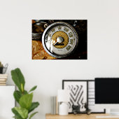 Vintages Geschwindigkeitsmessgerät Poster (Heimbüro)