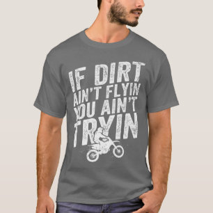 Vintages gestörtes Design Dirt Bike Motocross 102 T-Shirt