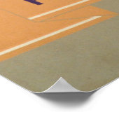 Vintages Gesundheitspopster Poster (Ecke)