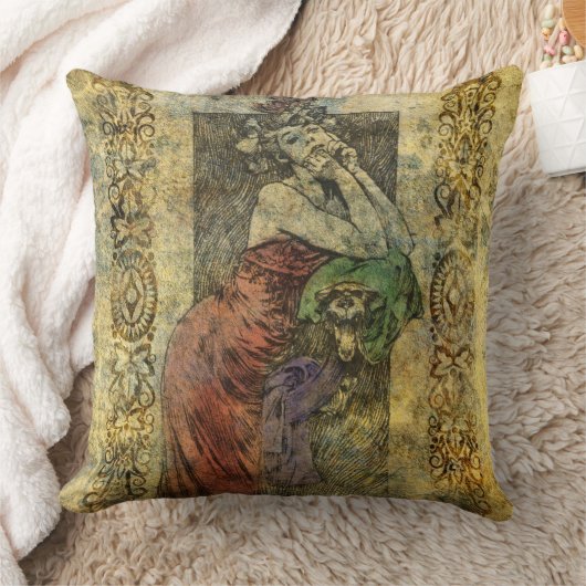 Vintages Gewartet Dekor Kissen (Decke)