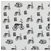 Vintages Gewebe für Fahrräder Stoff (Nahaufnahme)