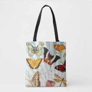 Vintages Gewebe-inspirierte Tasche