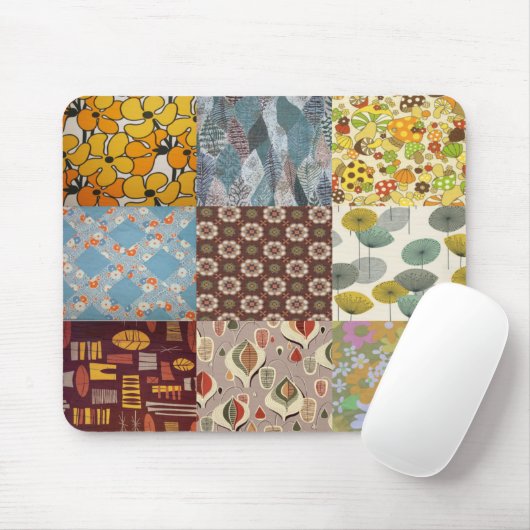 Vintages Gewebe Mousepad (Mit Mouse)