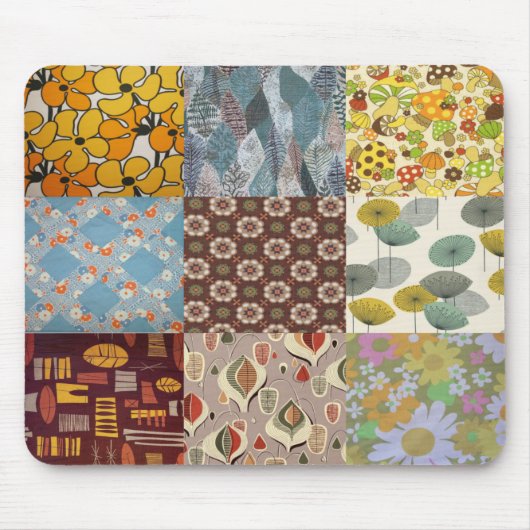Vintages Gewebe Mousepad (Vorne)