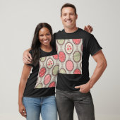 Vintages Gewebe: Patchwork Nahtloses Design. T-Shirt (Unisex)