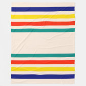 Vintages, gewebtes Fleeceebanket Fleecedecke (Vorderseite)