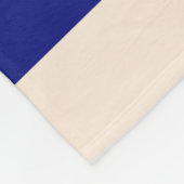 Vintages, gewebtes Fleeceebanket Fleecedecke (Ecke)