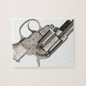 Vintages Gewehr Puzzle (Horizontal)