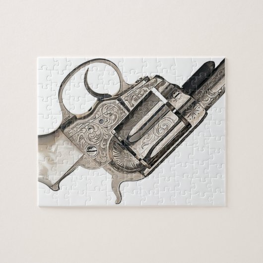 Vintages Gewehr Puzzle (Horizontal)