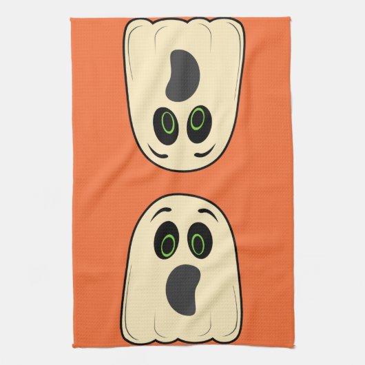 Vintages Ghost Geschirrtuch (Vertikal)