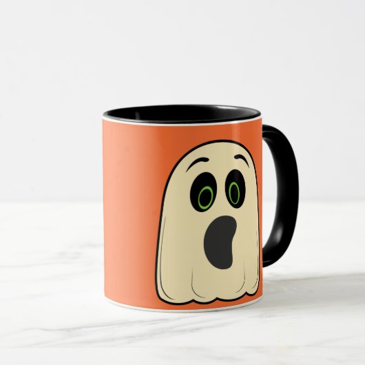 Vintages Ghost Tasse (VorderseiteRechts)