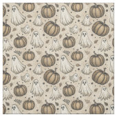 Vintages Ghosts & Pumpkins Halloween-Muster (2) Stoff (Muster)