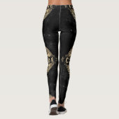 Vintages Giftetikett mit Cyanide Leggings (Rückseite)