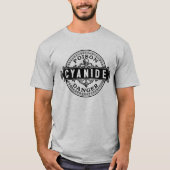 Vintages Giftetikett mit Cyanide T-Shirt (Vorderseite)
