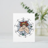 Vintages Girl in a Spione Postkarte (Stehend Vorderseite)