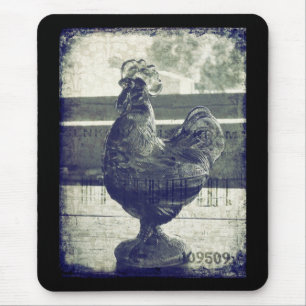 Vintages Glasröster Mousepad