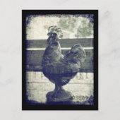 Vintages Glasröster Postkarte (Vorderseite)