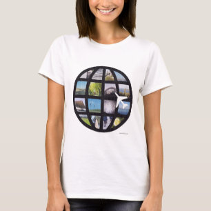Vintages Globe-Set-Logo T-Shirt