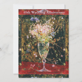 Vintages Glück 40. Hochzeitstag