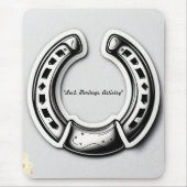 "Vintages Glück" Mousepad (Vorne)