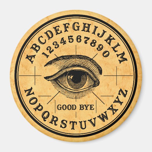 Vintages Glücksgefühl Psychisches Auge Magnet (Vorne)