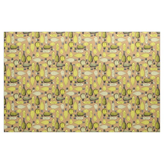 Vintages Glühlampegewebe Stoff (Yard (91,4 cm))