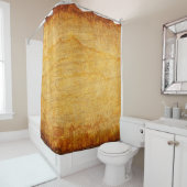 Vintages Gold Duschvorhang (Beispiel)
