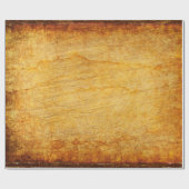 Vintages Gold Geschenkpapier (Flach)