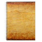 Vintages Gold Notizblock (Vorderseite)