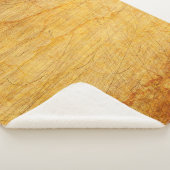 Vintages Gold Sherpadecke (3/4)