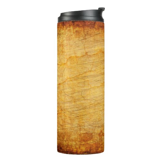 Vintages Gold Thermosbecher (Nach links gedreht)