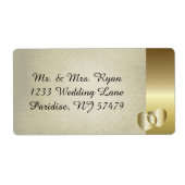 Vintages Goldenes Herz (Vorne)