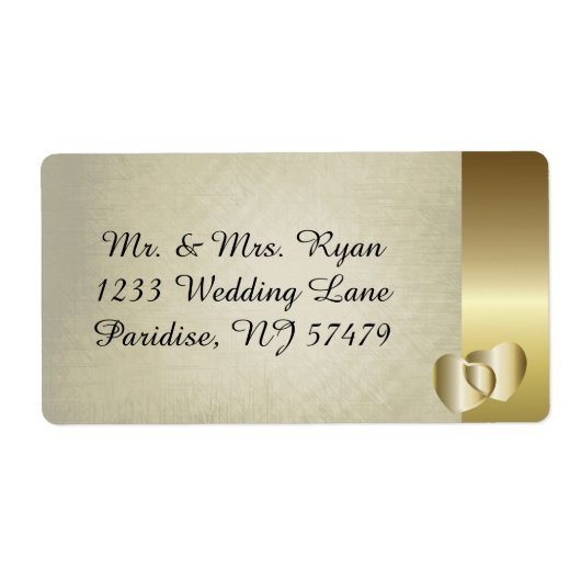 Vintages Goldenes Herz (Vorne)