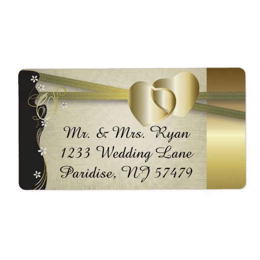 Vintages Goldenes Herz (Vorne)