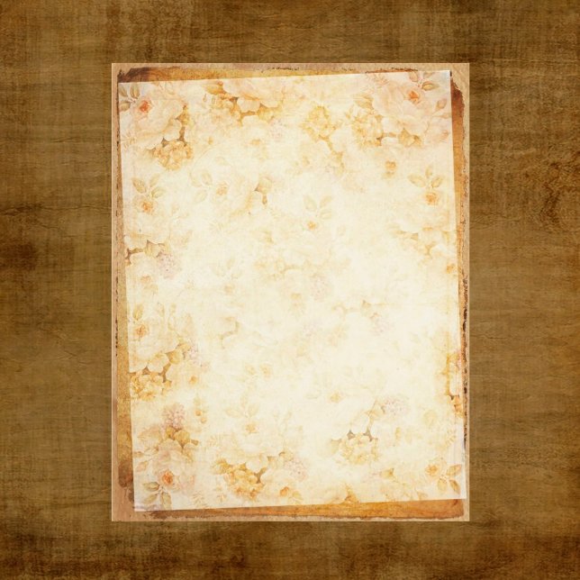 Vintages goldfarbenes Scrapbook (Von Creator hochgeladen)